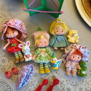 1979 Strawberry Shortcake Doll Collection with Accessories